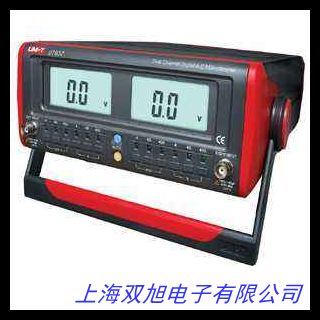 优利德UT621/UT622双通道高精度数字交流毫伏表双指针电压表频响