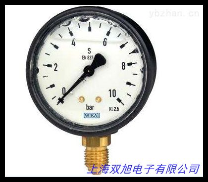 德国进口EN8371压力表WIKA全不锈钢压力表威卡耐震精密压力表