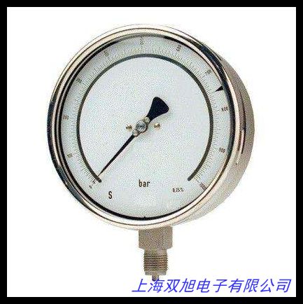 供应不锈钢压力表 抗震压力表 流量计