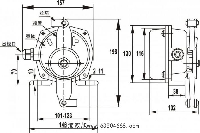 厂家特价直销;堵煤检测开关,煤(料)流检测开关 J7-D10L1/W