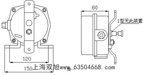 HQSS-II/C 阻旋式料位开关/料位控制器/堵煤开关/料位计 上海经驰
