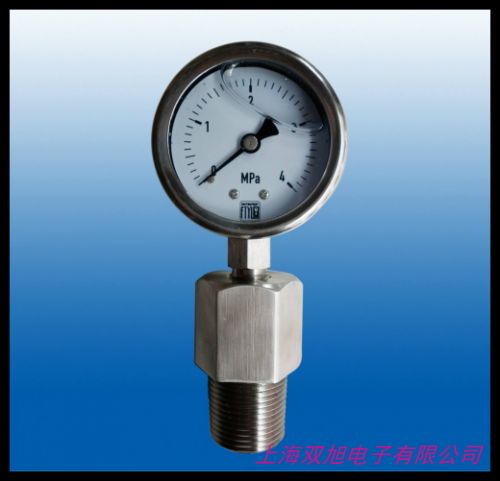 价格询问在线客服精工热卖y100不锈钢隔膜膜盒压力表膜片压力表螺纹连接式隔膜