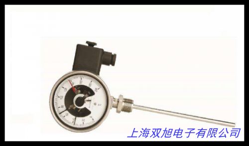 WSSX-401电接点双金属温度表 WSSX-501轴向型电接点双金属温度计